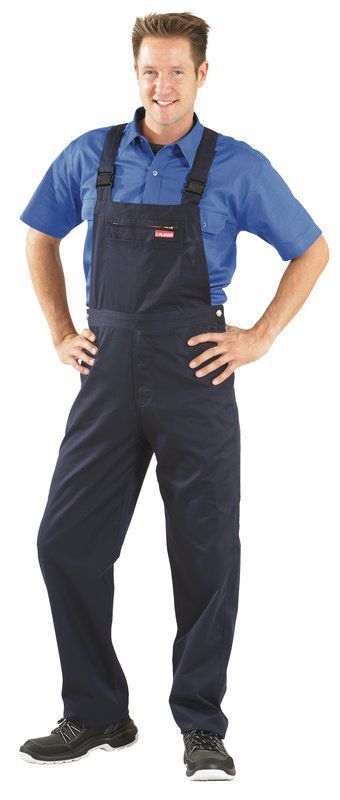 Planam MG 260 Arbeitskleidung Latzhose hydronblau Größe 54 Produktbild Planam MG 260 Arbeitskleidung Latzhose hydronblau Größe 54 bild 2
