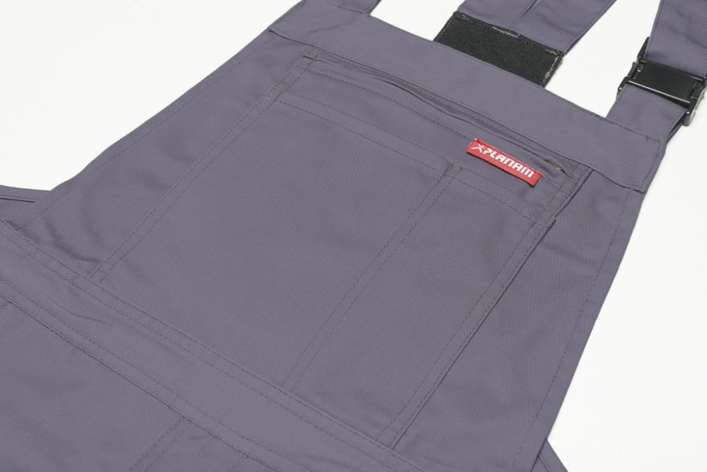 Planam MG 260 Arbeitskleidung Latzhose mittelgrün Größe 60