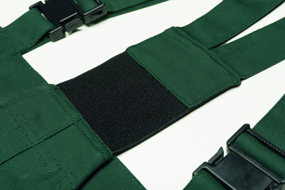 Produktbild Planam BW 290 Arbeitskleidung Latzhose Arbeitshose mittelrot Größe 62 bild 8