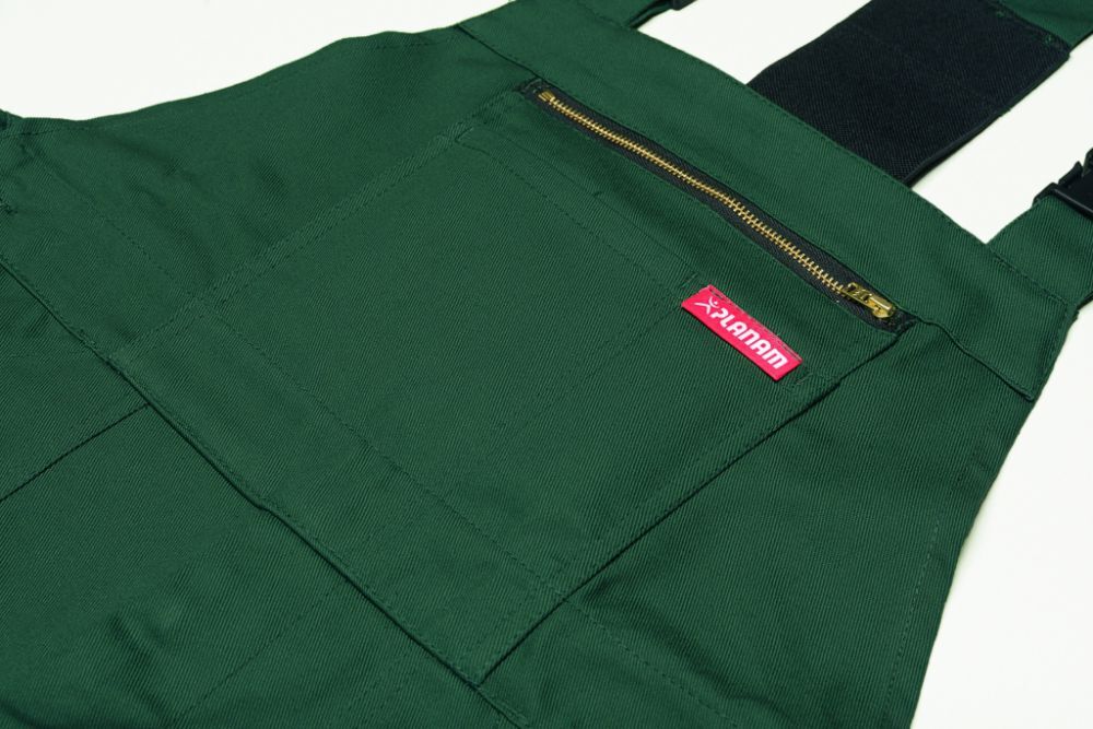 Produktbild Planam BW 290 Arbeitskleidung Latzhose Arbeitshose mittelrot Größe 90 bild 7