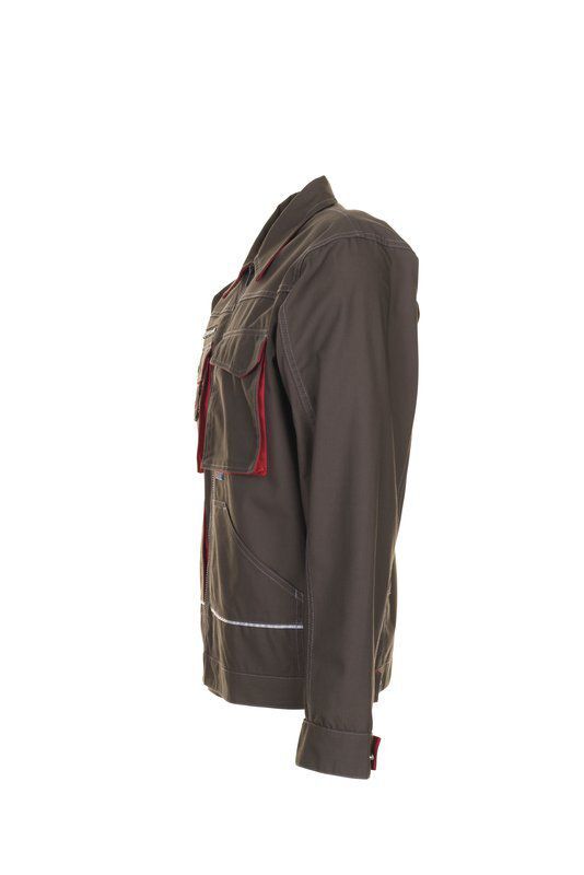 Planam Basalt Bundjacke oliv rot 52 Planam Basalt Bundjacke oliv rot 52