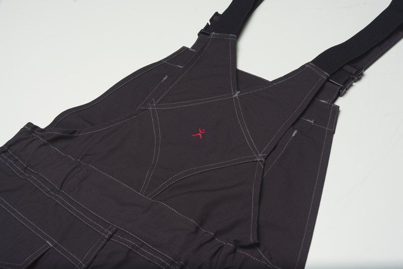 Planam Basalt Latzhose kornblau rot 46 Produktbild Planam Basalt Latzhose kornblau rot 46 bild 9