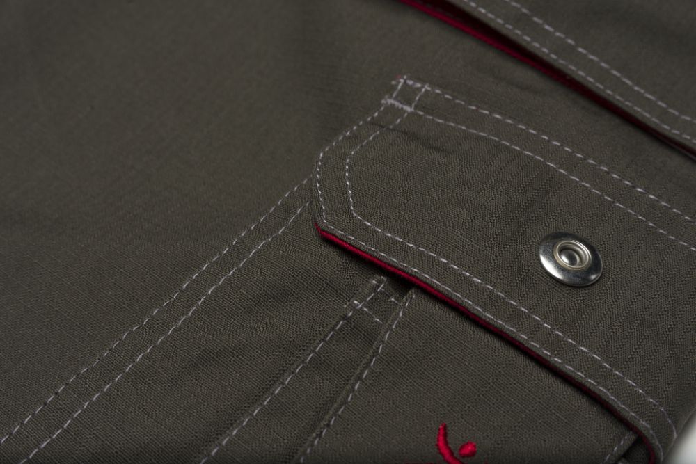 Planam Basalt Arbeitskleidung Shorts anthrazit rot XL Produktbild Planam Basalt Arbeitskleidung Shorts anthrazit rot XL bild 7