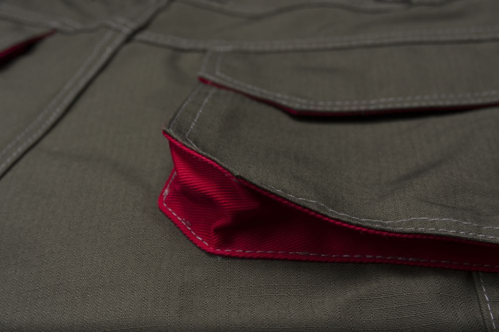 Planam Basalt Arbeitskleidung Shorts anthrazit rot XL Produktbild Planam Basalt Arbeitskleidung Shorts anthrazit rot XL bild 8