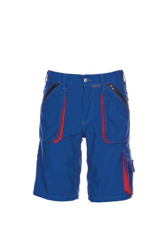 Planam Basalt Arbeitskleidung Shorts kornblau rot M Produktbild Planam Basalt Arbeitskleidung Shorts kornblau rot M