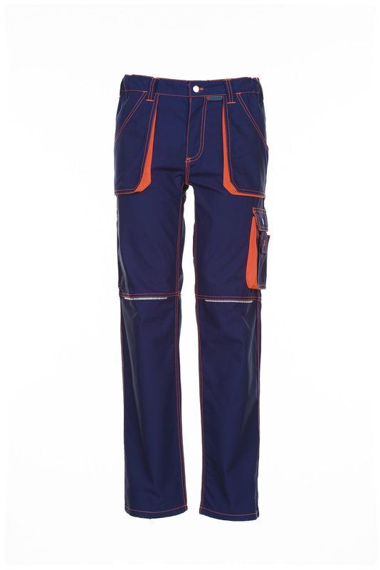 Planam Basalt Neon Bundhose marine orange 58 Planam Basalt Neon Bundhose marine orange 58