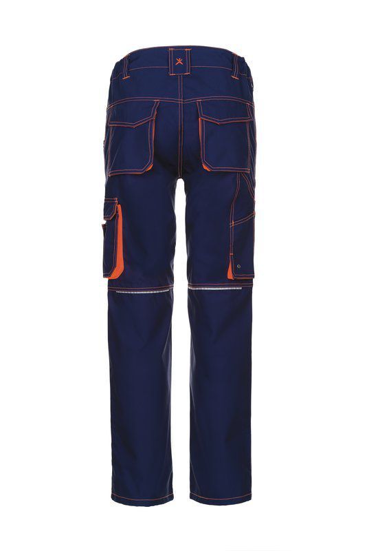 Planam Basalt Neon Bundhose marine orange 58 Planam Basalt Neon Bundhose marine orange 58