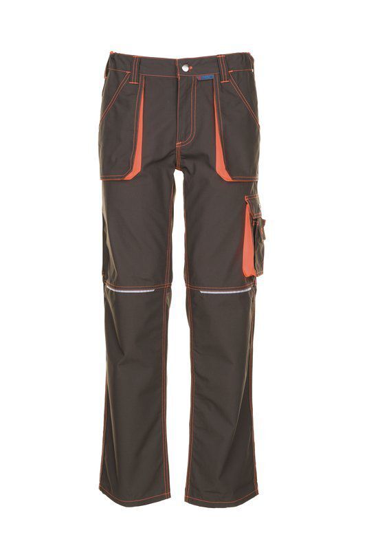 Planam Basalt Neon Arbeitshose Bundhose oliv orange 106 Planam Basalt Neon Arbeitshose Bundhose oliv orange 106