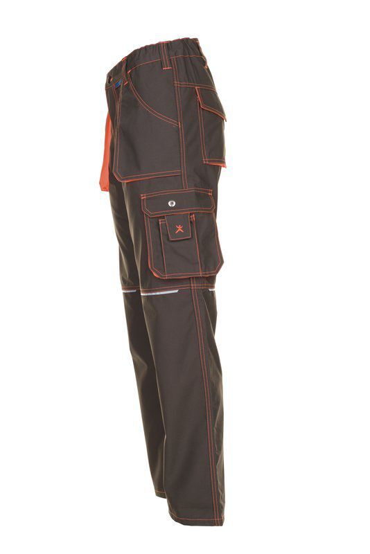 Planam Basalt Neon Arbeitshose Bundhose oliv orange 106 Planam Basalt Neon Arbeitshose Bundhose oliv orange 106