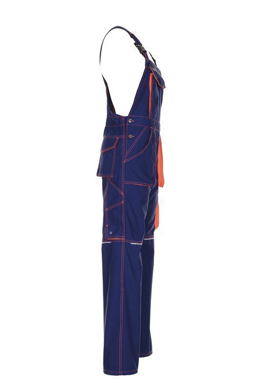Planam Basalt Neon Arbeitshose Latzhose marine orange 102 Planam Basalt Neon Arbeitshose Latzhose marine orange 102