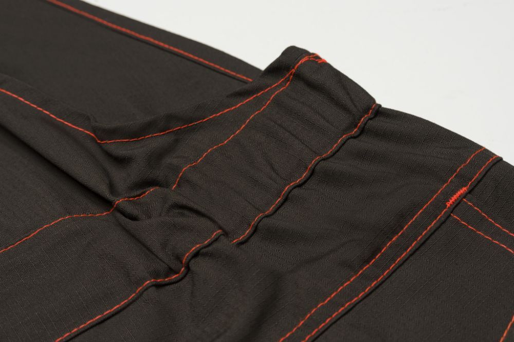 Planam Basalt Neon Arbeitshose Latzhose marine orange 102 Planam Basalt Neon Arbeitshose Latzhose marine orange 102