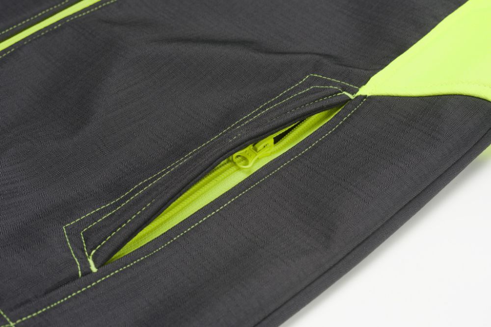 Planam Basalt Neon Arbeitsjacke Softshelljacke oliv orange Größe L Produktbild Planam Basalt Neon Arbeitsjacke Softshelljacke oliv orange Größe L bild 6