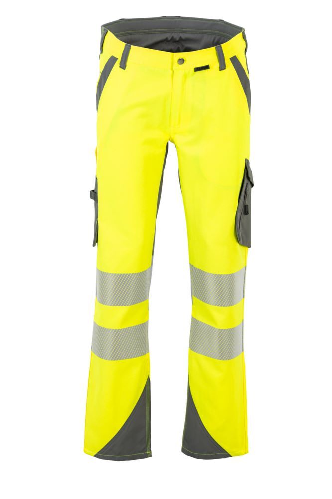 Produktbild PLANAM Norit Warnschutz Herren Bundhose gelb zink Größe 46