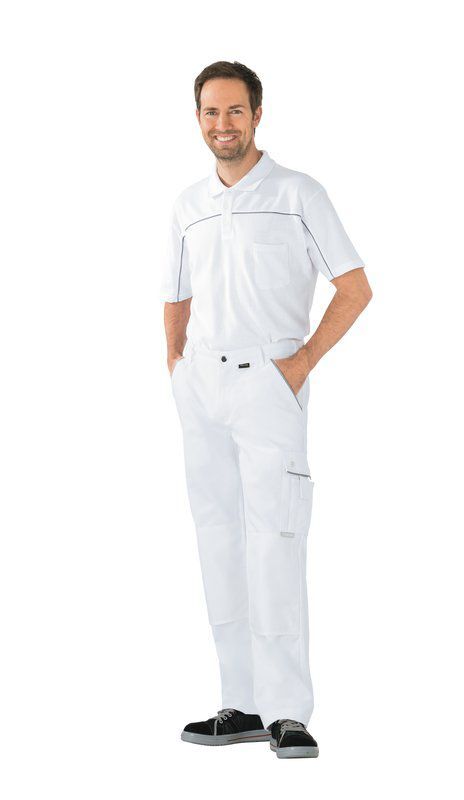 Planam Canvas 320 Arbeitskleidung Arbeitshose Bundhose reinweiß Größe 58 Produktbild Planam Canvas 320 Arbeitskleidung Arbeitshose Bundhose reinweiß Größe 58 bild 2