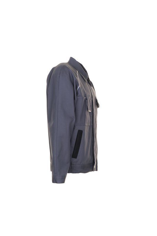 Planam Canvas 320 Arbeitskleidung Arbeitsjacke Bundjacke grau schwarz Größe 102 Produktbild Planam Canvas 320 Arbeitskleidung Arbeitsjacke Bundjacke grau schwarz Größe 102 bild 4
