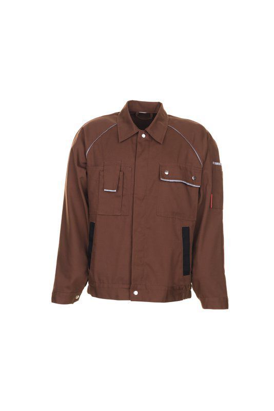 Planam Canvas 320 Arbeitskleidung Arbeitsjacke Bundjacke braun schwarz Größe 29 Produktbild Planam Canvas 320 Arbeitskleidung Arbeitsjacke Bundjacke braun schwarz Größe 29