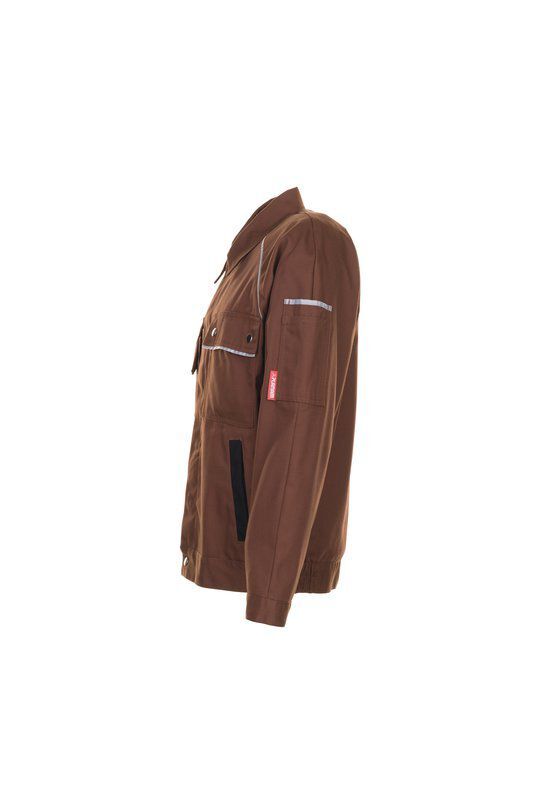 Produktbild Planam Canvas 320 Arbeitskleidung Arbeitsjacke Bundjacke braun schwarz Größe 102 bild 5