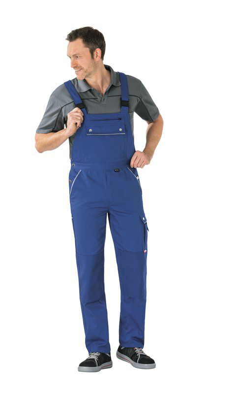 Planam Canvas 320 Arbeitskleidung Latzhose kornblau Größe 27 Produktbild Planam Canvas 320 Arbeitskleidung Latzhose kornblau Größe 27 bild 2