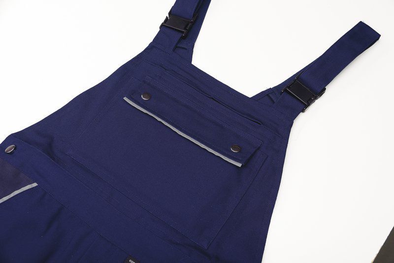 Planam Canvas 320 Arbeitskleidung Latzhose khaki schwarz Größe 102 Produktbild Planam Canvas 320 Arbeitskleidung Latzhose khaki schwarz Größe 102 bild 8