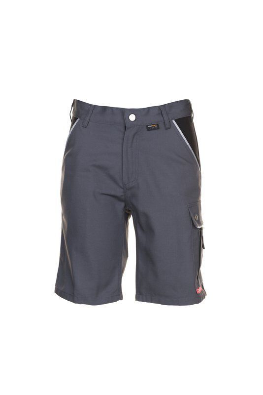Planam Canvas 320 Arbeitskleidung Shorts grau schwarz XL Produktbild Planam Canvas 320 Arbeitskleidung Shorts grau schwarz XL