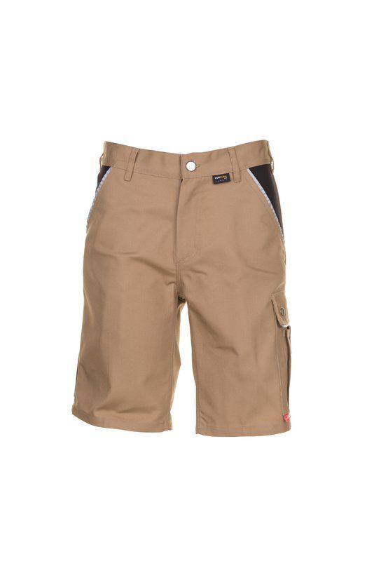 Planam Canvas 320 Arbeitskleidung Shorts khaki schwarz XL Planam Canvas 320 Arbeitskleidung Shorts khaki schwarz XL