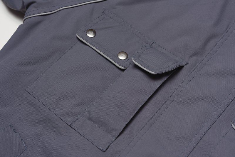 Planam Canvas 320 Arbeitskleidung Winterblouson schwarz Größe XL Produktbild Planam Canvas 320 Arbeitskleidung Winterblouson schwarz Größe XL bild 8