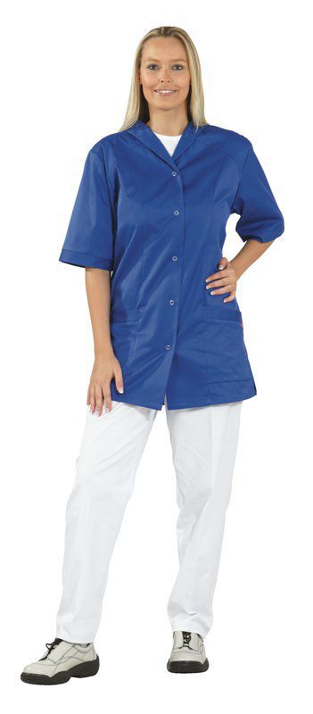 Planam Damen Arbeitskleidung Kasak 1/4 Arm kornblau 46 Produktbild Planam Damen Arbeitskleidung Kasak 1/4 Arm kornblau 46 bild 2