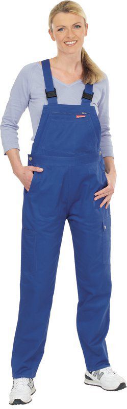 Planam Damen Arbeitslatzhose Arbeitskleidung kornblau Größe 38 Produktbild Planam Damen Arbeitslatzhose Arbeitskleidung kornblau Größe 38 bild 2