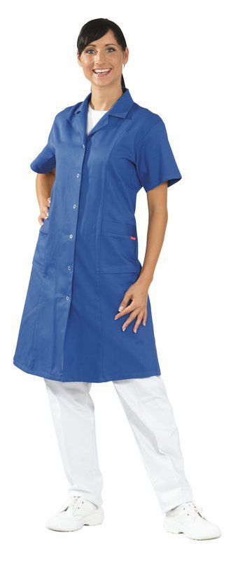 Planam Damen Arbeitskleidung Mantel BW 1/4 Arm kornblau 38 Produktbild Planam Damen Arbeitskleidung Mantel BW 1/4 Arm kornblau 38 bild 2