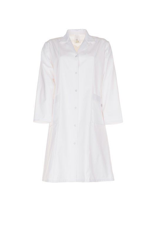 Planam Damen Arbeitsmantel Arbeitskleidung Mantel MG Langarm reinweiß Größe 38 Produktbild Planam Damen Arbeitsmantel Arbeitskleidung Mantel MG Langarm reinweiß Größe 38