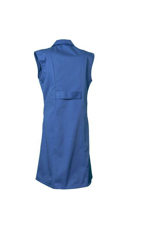 Planam Damen Arbeitsmantel Mischgewebe ohne Arm kornblau 50 Planam Damen Arbeitsmantel Mischgewebe ohne Arm kornblau 50