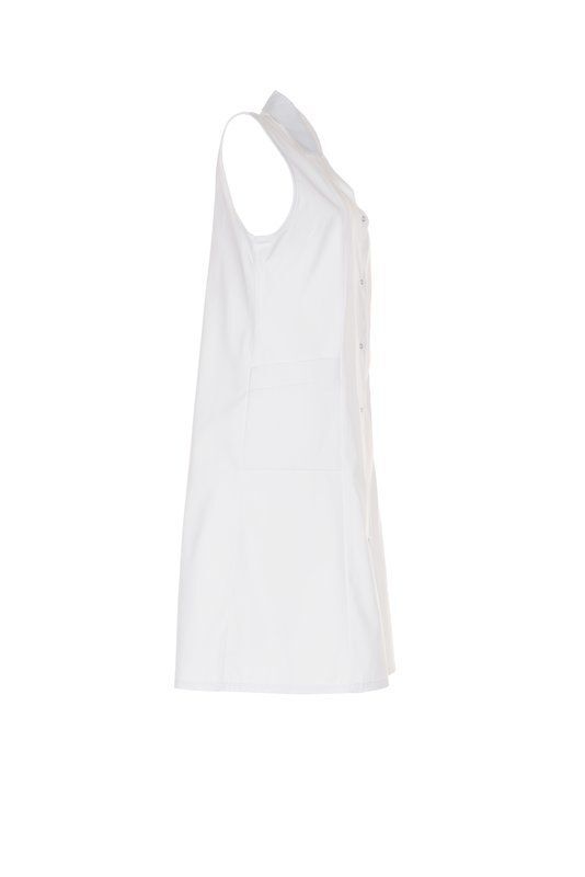 Planam Damen Arbeitskleidung Mantel Mischgewebe ohne Arm reinweiß 42 Produktbild Planam Damen Arbeitskleidung Mantel Mischgewebe ohne Arm reinweiß 42 bild 4