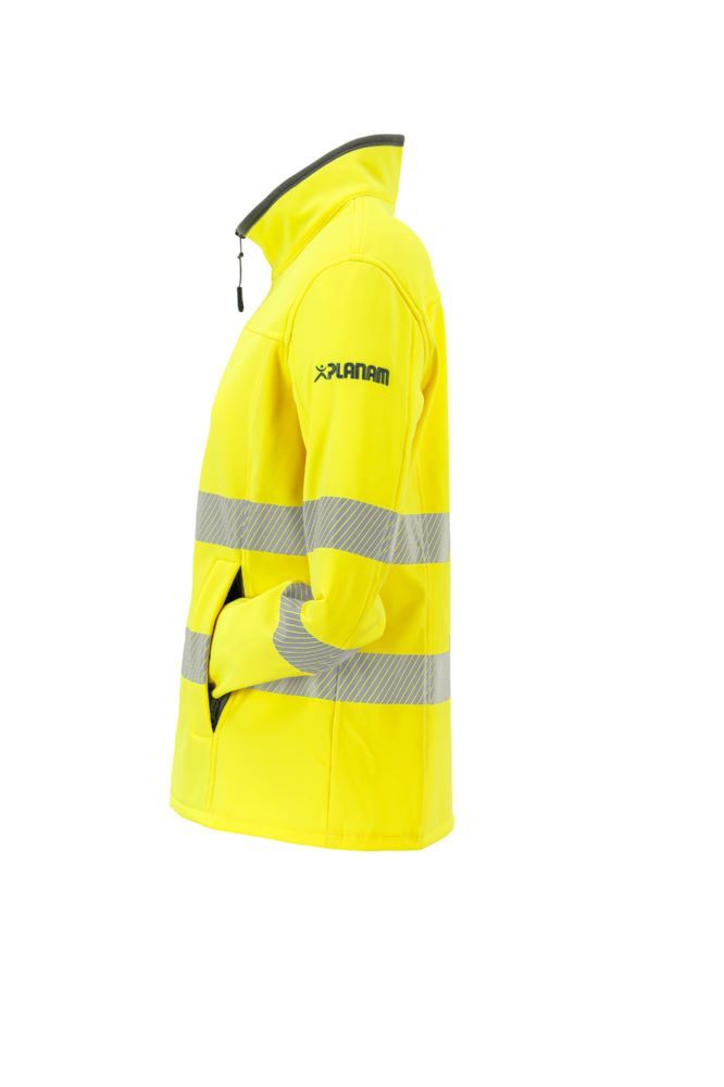 Produktbild Norit Warnschutz Damen Pure Softshelljacke gelb 36 bild 2