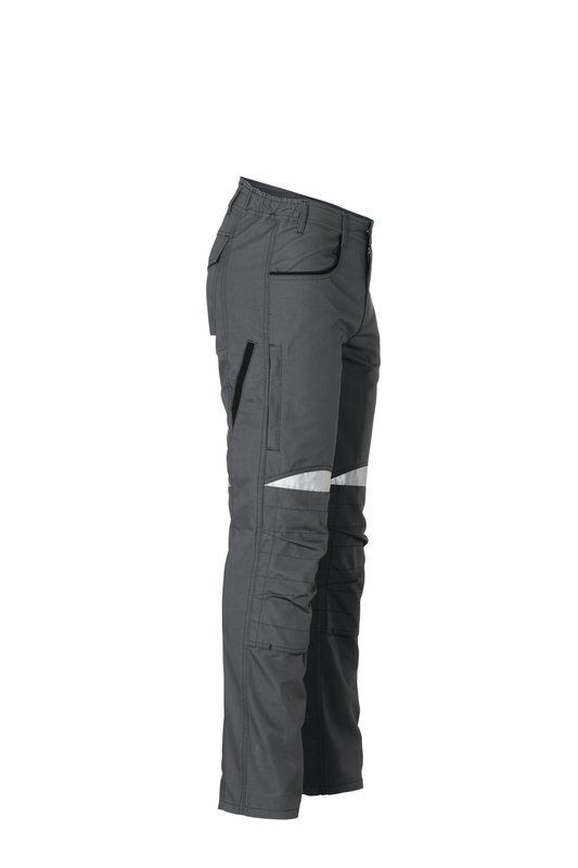 Planam DuraWork Arbeitskleidung Arbeitshose Bundhose grau schwarz Größe 56