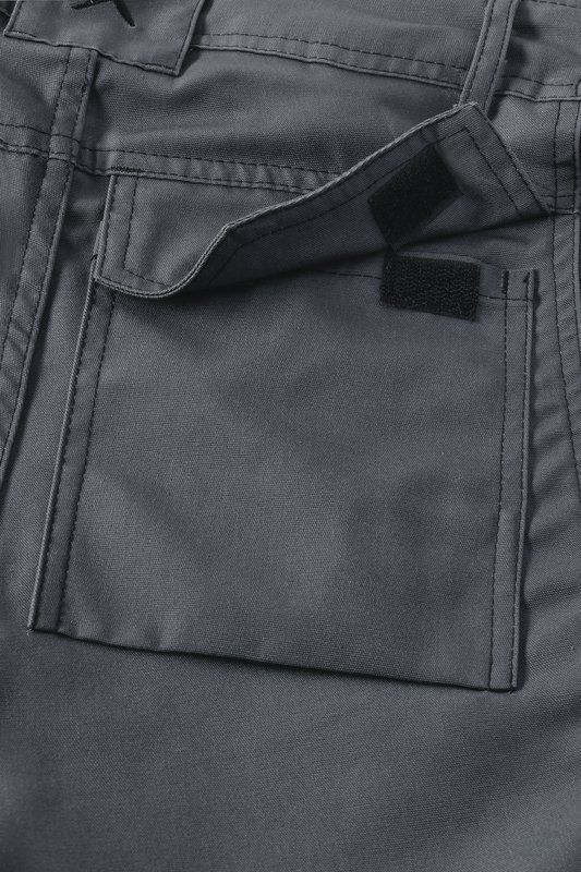Planam DuraWork Arbeitskleidung Arbeitshose Bundhose grau schwarz Größe 56