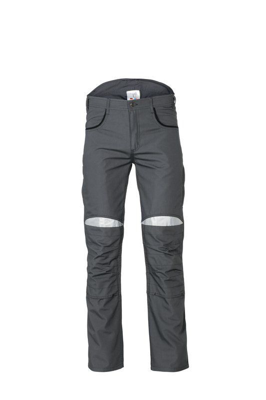 Planam DuraWork Arbeitskleidung Arbeitshose Bundhose grau schwarz Größe 62 Produktbild Planam DuraWork Arbeitskleidung Arbeitshose Bundhose grau schwarz Größe 62