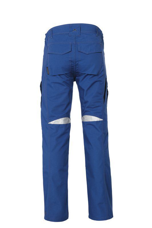 Planam DuraWork Arbeitskleidung Arbeitshose Bundhose kornblau schwarz Größe 25
