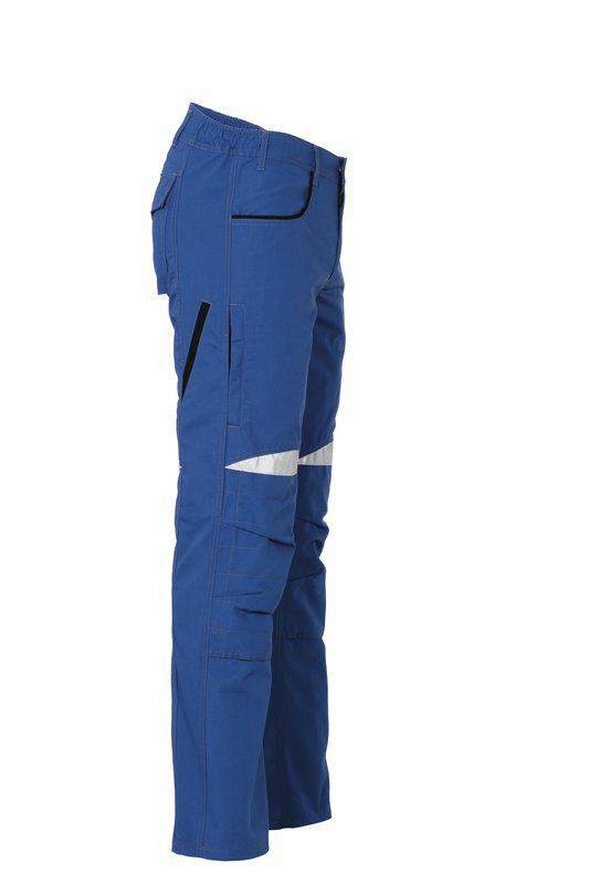 Planam DuraWork Arbeitskleidung Arbeitshose Bundhose kornblau schwarz Größe 25