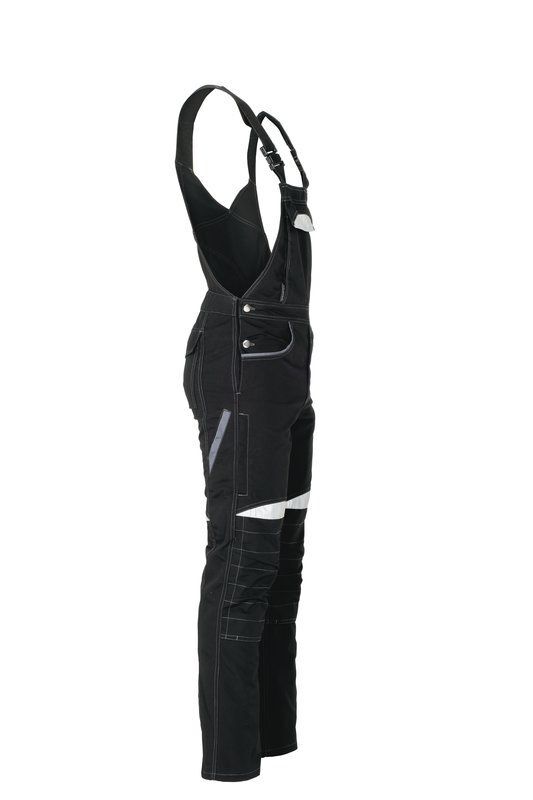 Planam DuraWork Arbeitskleidung Arbeitslatzhose schwarz grau Größe 102 Produktbild Planam DuraWork Arbeitskleidung Arbeitslatzhose schwarz grau Größe 102 bild 4