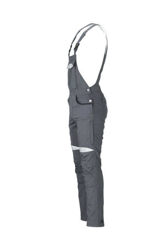 Planam DuraWork Arbeitskleidung Arbeitslatzhose grau schwarz Größe 54 Planam DuraWork Arbeitskleidung Arbeitslatzhose grau schwarz Größe 54