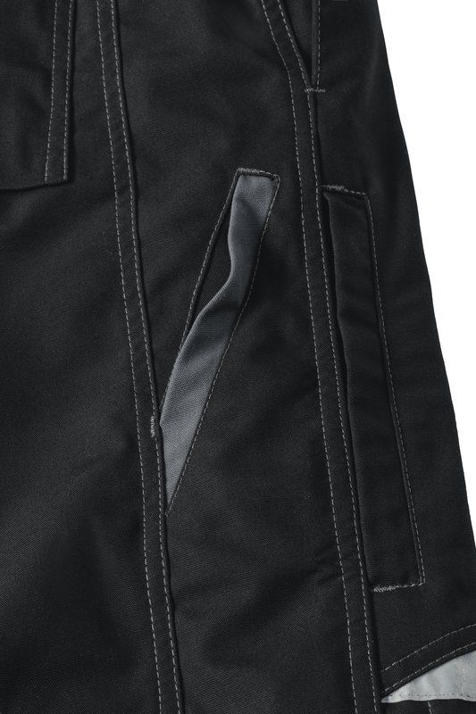 Planam DuraWork Arbeitskleidung Arbeitslatzhose grau schwarz Größe 54 Planam DuraWork Arbeitskleidung Arbeitslatzhose grau schwarz Größe 54