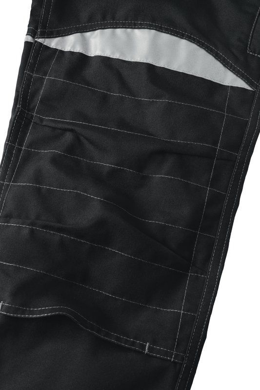 Planam DuraWork Arbeitskleidung Arbeitslatzhose grau schwarz Größe 54 Planam DuraWork Arbeitskleidung Arbeitslatzhose grau schwarz Größe 54