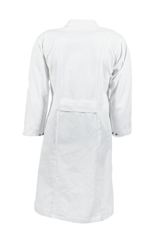 Planam Food Damen Berufsmantel reinweiß Größe 52 Produktbild Planam Food Damen Berufsmantel reinweiß Größe 52 bild 3