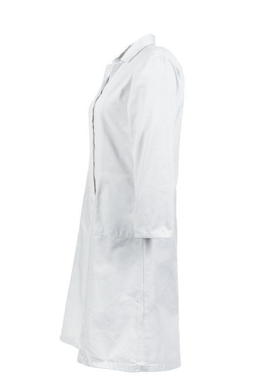 Planam Food Damen Berufsmantel reinweiß Größe 52 Produktbild Planam Food Damen Berufsmantel reinweiß Größe 52 bild 5