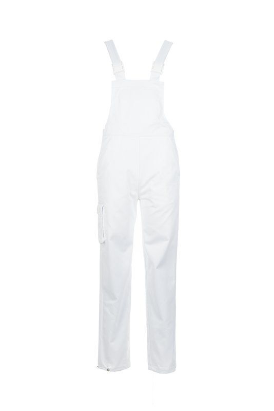 Planam Food Damen Arbeitslatzhose reinweiß Größe 44 Produktbild Planam Food Damen Arbeitslatzhose reinweiß Größe 44