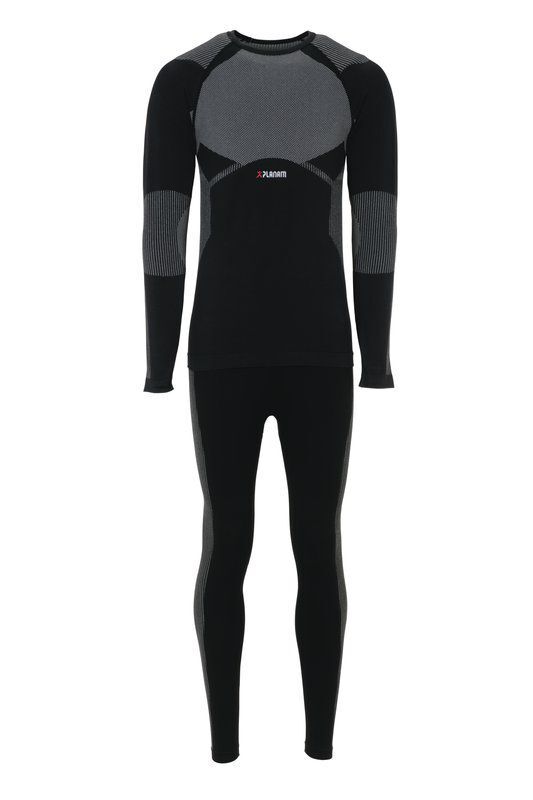 Planam Funktionsunterwäsche Set Fit schwarz Größe L XL Produktbild Planam Funktionsunterwäsche Set Fit schwarz Größe L XL