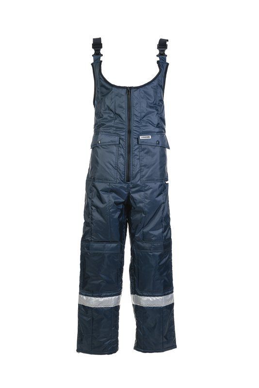 Planam Kühlhaus Gefrierhaus Latzhose marine kornblau Größe M Produktbild Planam Kühlhaus Gefrierhaus Latzhose marine kornblau Größe M