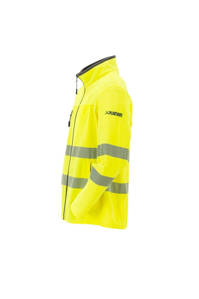 Produktbild Norit Warnschutz Herren Pure Softshelljacke gelb 58 bild 2