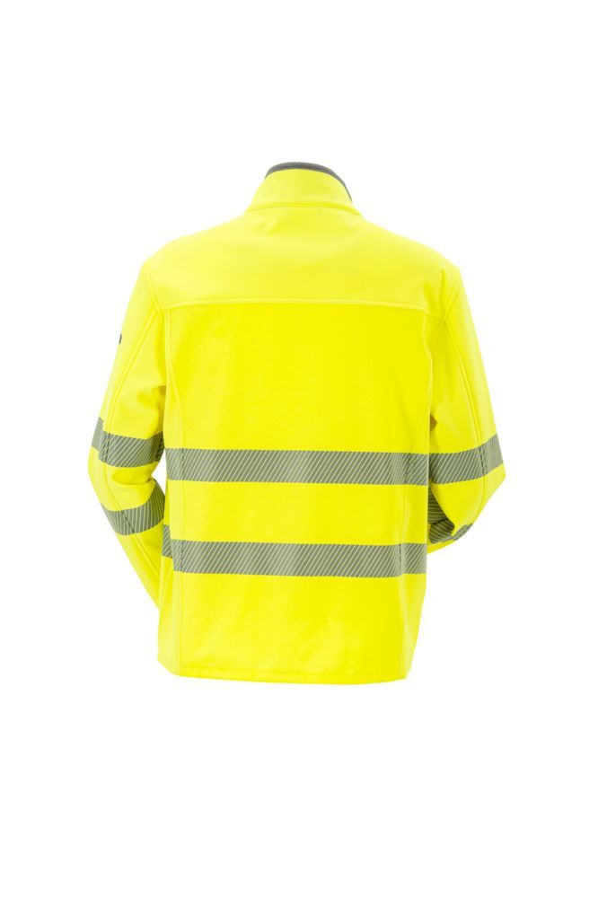 Produktbild Norit Warnschutz Herren Pure Softshelljacke gelb 58 bild 3