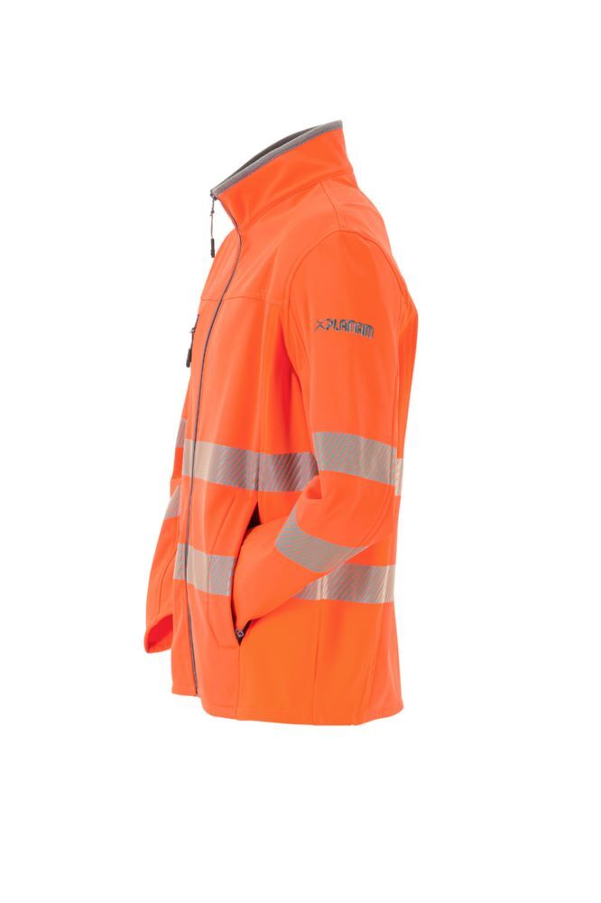 Produktbild Norit Warnschutz Herren Pure Softshelljacke orange 56 bild 2